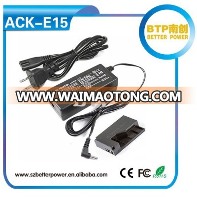 Hottest In US Market!ACK-E15 AC Power Adapter Replace LP-E15 Battery For Canon EOS Rebel SL1 / 100D Cameras