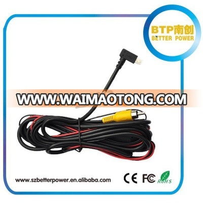 2015 Hottest H 264 DVR Firmware Accessories!CC08 DVR Camera Installation Cables For Vehicles GPS Tracker